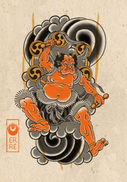 Tatuajes japoneses y ornamentales personalizados en Badalona. Erre Tattoo, creatividad y técnica en cada diseño.