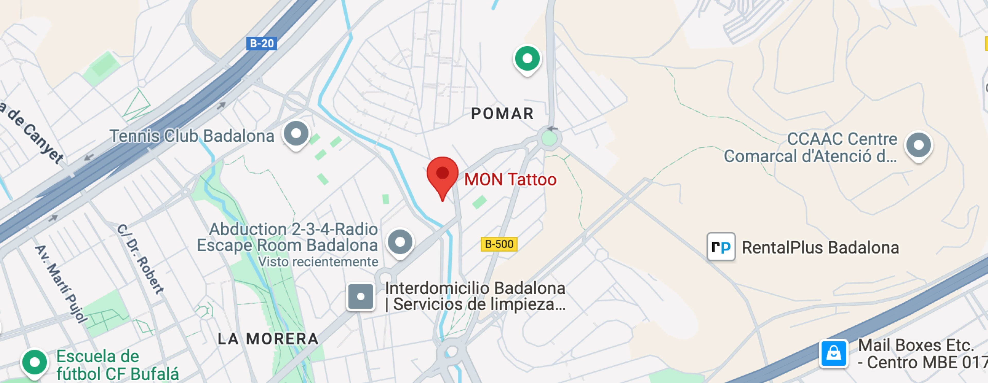 Mapa, ¿Tienes dudas o quieres tu cita? Contáctanos. Estamos en Badalona, listos para ayudarte con lo que necesites.